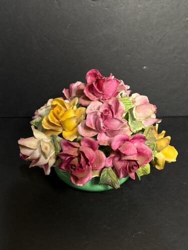 Crown Staffordshire Bone China Floral Bouquet Arrangement