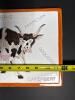 Taste Setter Sigma Italian Ceramic Cheese Plate With Cow Motif - 4