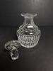 Signed Cut Crystal Decanter with Stopper