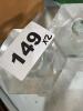Pair Faceted Crystal Candle Holders - 3