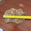 Cast-Metal Musical Cherub Plaque - 5