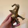 Pair of Cast-Brass Elephant Figurines - 3