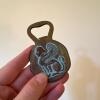 Trio of Brass Figural Bottle Openers - 3