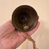 Cast-Metal Hanging Bell with Rope - 5