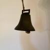 Cast-Metal Hanging Bell with Rope - 6
