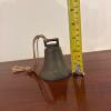 Cast-Metal Hanging Bell with Rope - 7