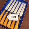 Set of Six Burns Mfg. Co. Bakelite-Style Knives - 8