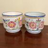 Pair of HB Henriot Quimper Pottery Planters