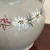 Austrian Made Stoneware Pitcher with Floral Design - 6
