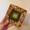 Tabletops Lifestyles Lorraine Hand Painted Ceramic Bowl and Plate - 3