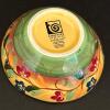 Tabletops Lifestyles Lorraine Hand Painted Ceramic Bowl and Plate - 7