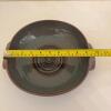 Signed Studio Pottery Handled Stoneware Bowl - 7