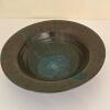 Studio Pottery Bowl With Green Glaze