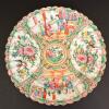 Rose Medallion-Style Porcelain Plate