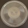 Glass Cake Plate with Metal Dome - 5