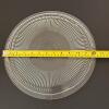 Glass Cake Plate with Metal Dome - 6