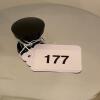Glass Cake Plate with Metal Dome - 8