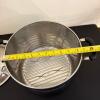Le Cook's Ware Copperal Base Stock Pot with Rack and Tasty Steamer Pot - 12