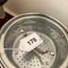 Le Cook's Ware Copperal Base Stock Pot with Rack and Tasty Steamer Pot - 14