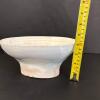 White Glazed Oval Ceramic Rabbit Mold - 10