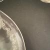 Five Etched Clear Glass Dessert Bowls with Swirl Border Pattern - 5