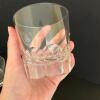 Eight Lowball Glasses with Heraldic Lion Etching - 4