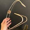Wine Bottle Cradle and Two Brass-Tone Display Easels - 4