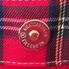 Punctuate Plaid Tote Bag with Matching Pouch - 3