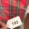 Punctuate Plaid Tote Bag with Matching Pouch - 12