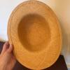 Women&rsquo;s Straw Sun Hat and Red Crossbody Wallet - 5