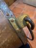 Large Hammered Copper Cauldron with Iron Bail Handle - 6