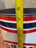 Boston Red Sox Metal Trash Can - 8