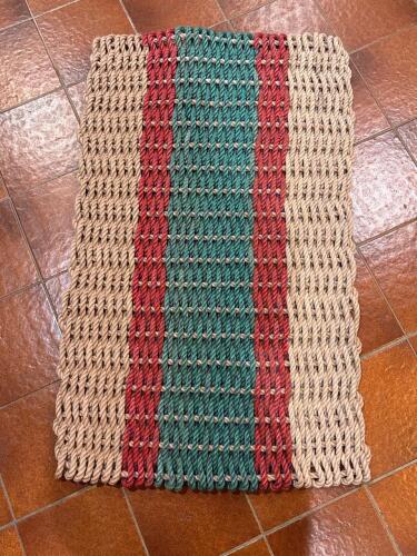 Woven Multicolor Nautical Rope Doormat