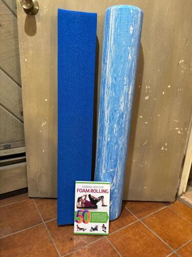 Foam Rollers With Foam Rolling Exercise Book
