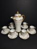 Limoges Porcelain Chocolate Set in Rococo Revival Style