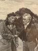 22"x28" Framed Golf Wall Art in the Manner of 19th-Century Engravings - 2