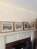 Framed European Cityscape Prints, Paris and Rothenburg-Style