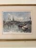 Framed European Cityscape Prints, Paris and Rothenburg-Style - 2