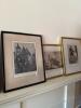 Framed European Cityscape Prints, Paris and Rothenburg-Style - 8