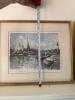 Framed European Cityscape Prints, Paris and Rothenburg-Style - 19