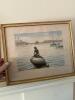 Framed Art Prints: Scene at Langelinie, Salisbury Cathedral, Paris Street and Beach Scene - 8