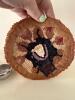 Miniature Portrait Plaque, Hooked Wool Mat, Silverplate Tea Strainer - 7