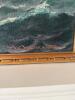 Framed Maritime Oil Painting Reproduction, Signed by J.V.C. Valenkamp - 5