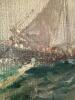 Framed Maritime Oil Painting Reproduction, Signed by J.V.C. Valenkamp - 7