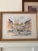 Assorted Framed Art: Travel Print and Reproductions - 2