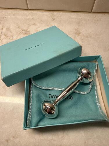 Tiffany & Co. Sterling Silver Baby Rattle