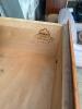 Vermont Solid Rock Maple Chest of Drawers and Nightstand - 8