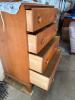Vermont Solid Rock Maple Chest of Drawers and Nightstand - 11