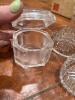Cut Glass Compote, Divided Relish Dish, and Lidded Jar - 4