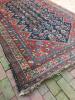 Handwoven Rug in the Caucasian-Style Geometric Motif - 2